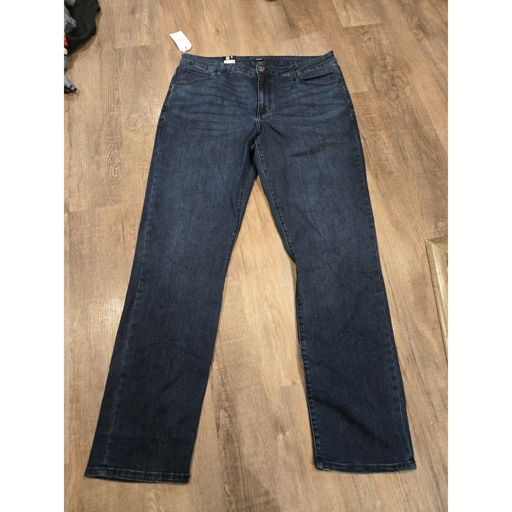 Men's Express Dark Wash Slim Stretch Jeans